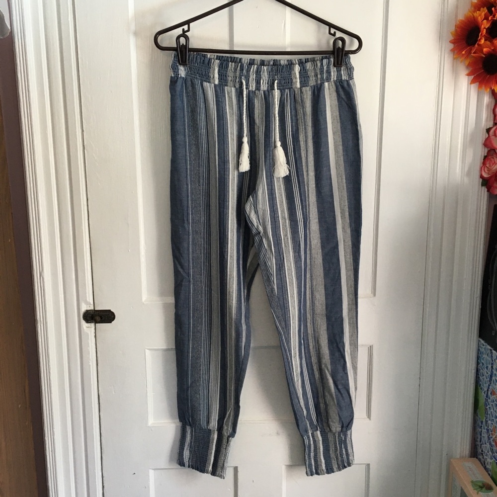 Surf Gypsy blue beach pants